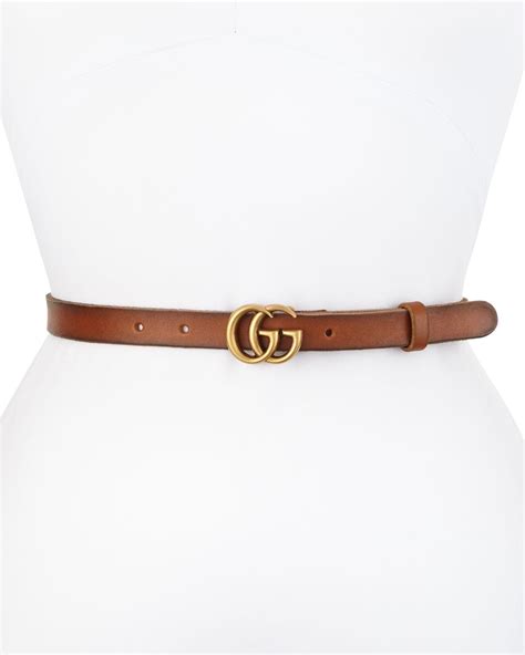 brown gucci belt thin|gucci brown belt ladies.